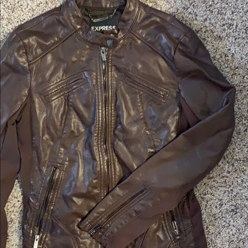 Express better than leather jacket